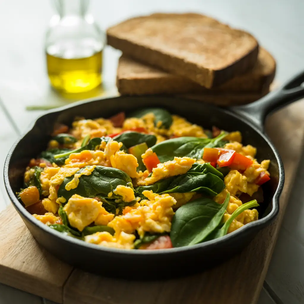 Veggie Egg Scramble