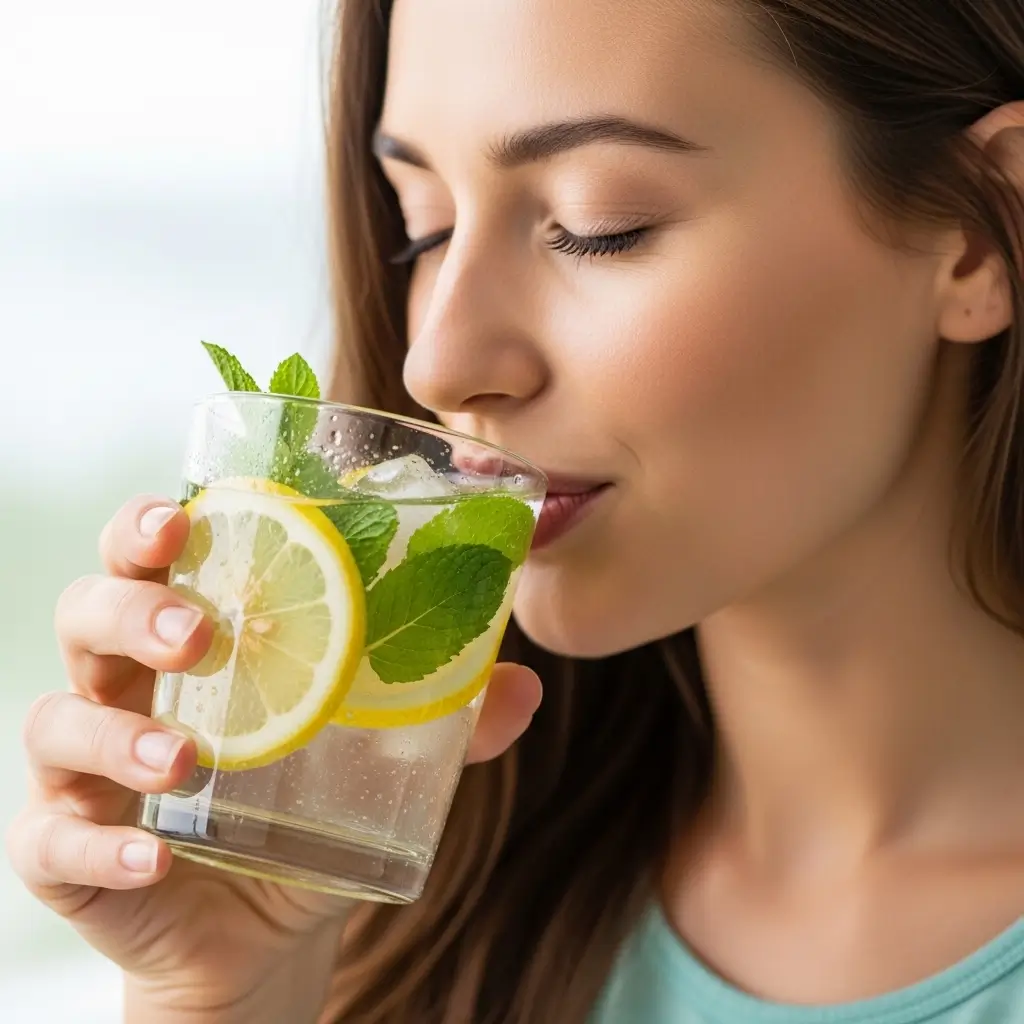 Lemon & Mint Detox Water