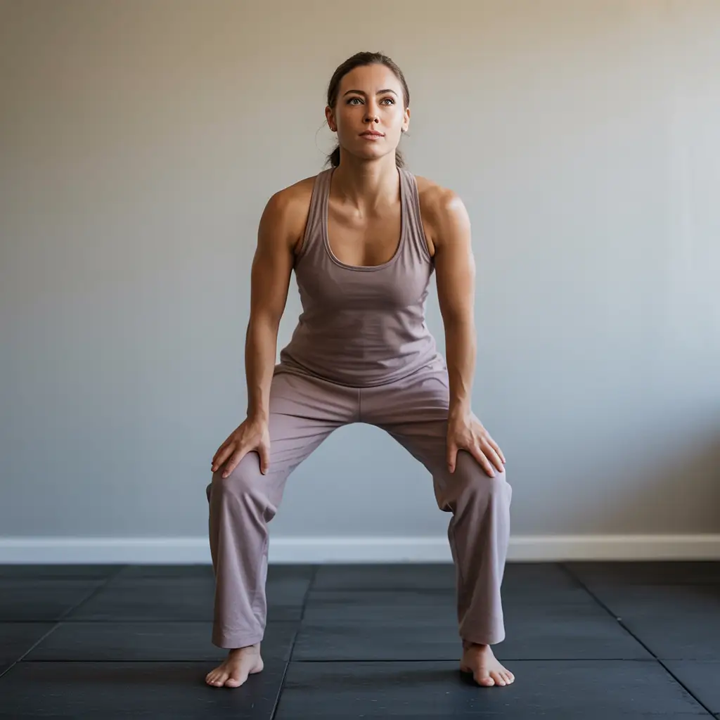 Standing Pelvic Floor Squeeze