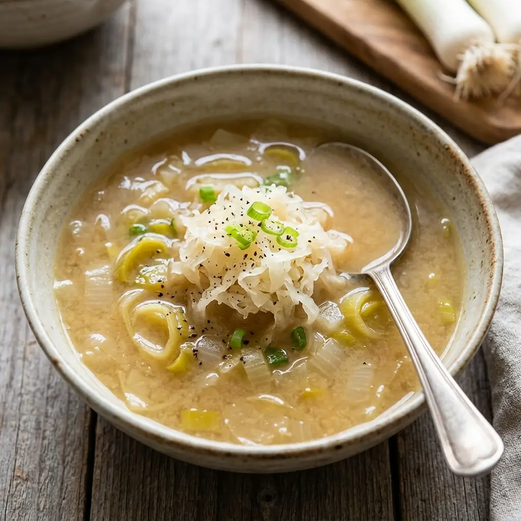 Leek Miso Soup