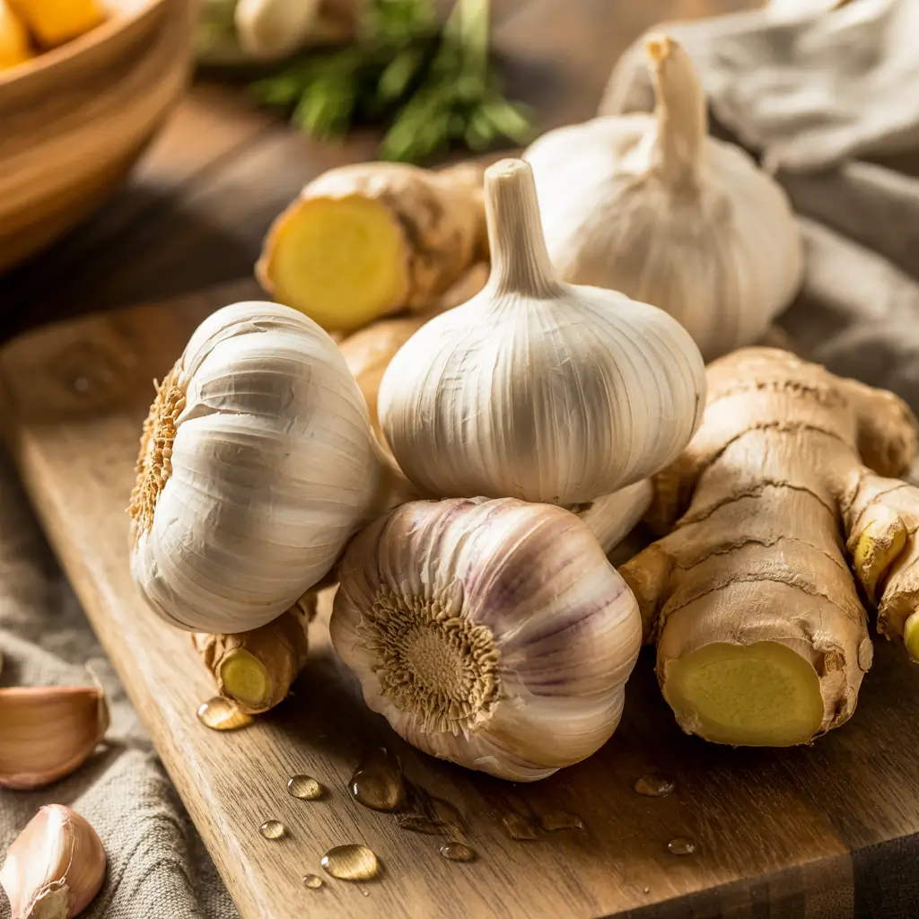 Garlic and Ginger