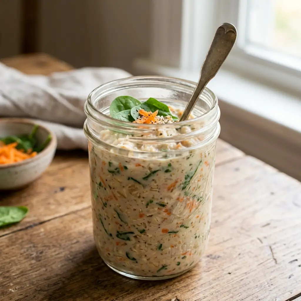 Overnight Veggie Oats