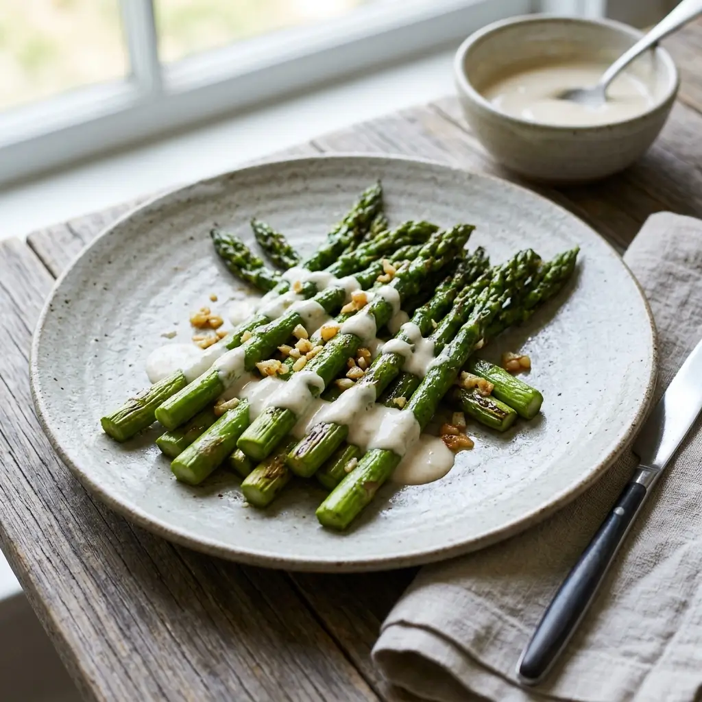 Garlic Asparagus Stir