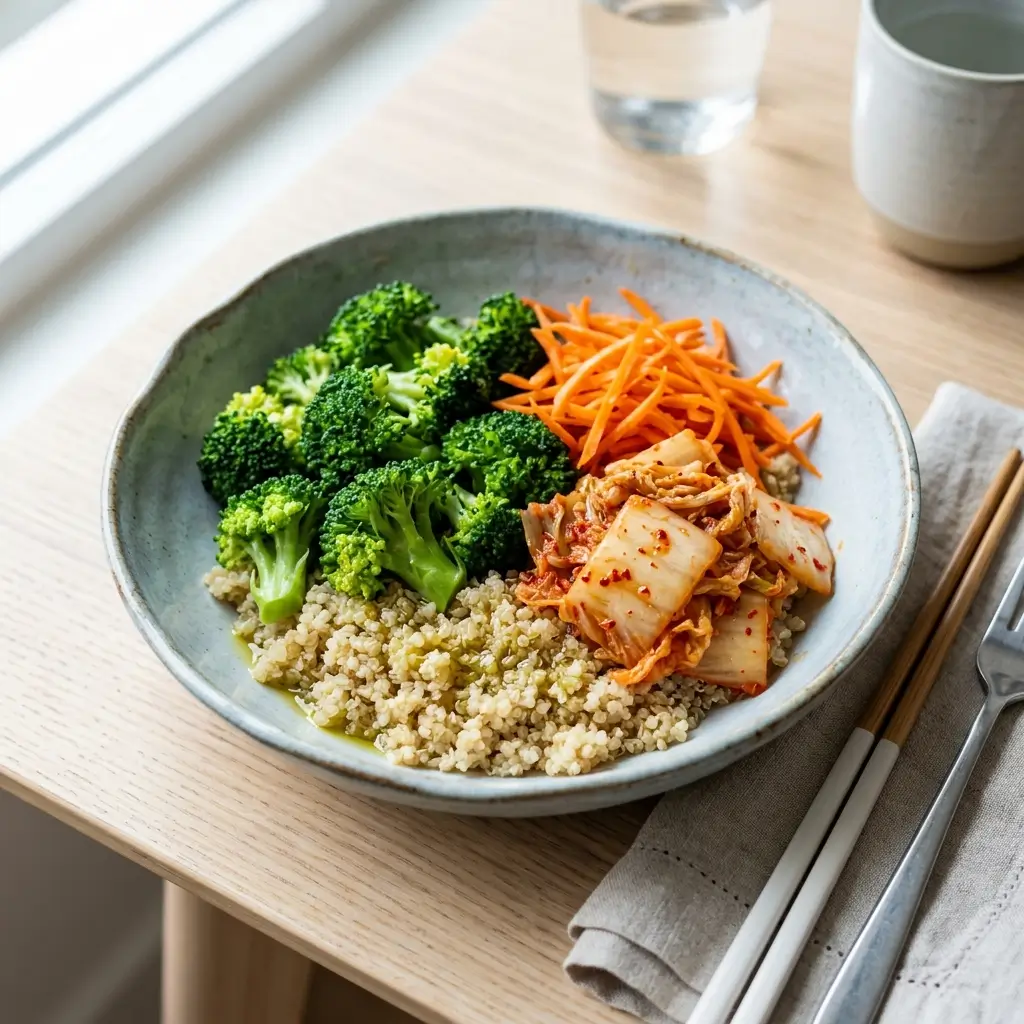 Broccoli Kimchi Bowl