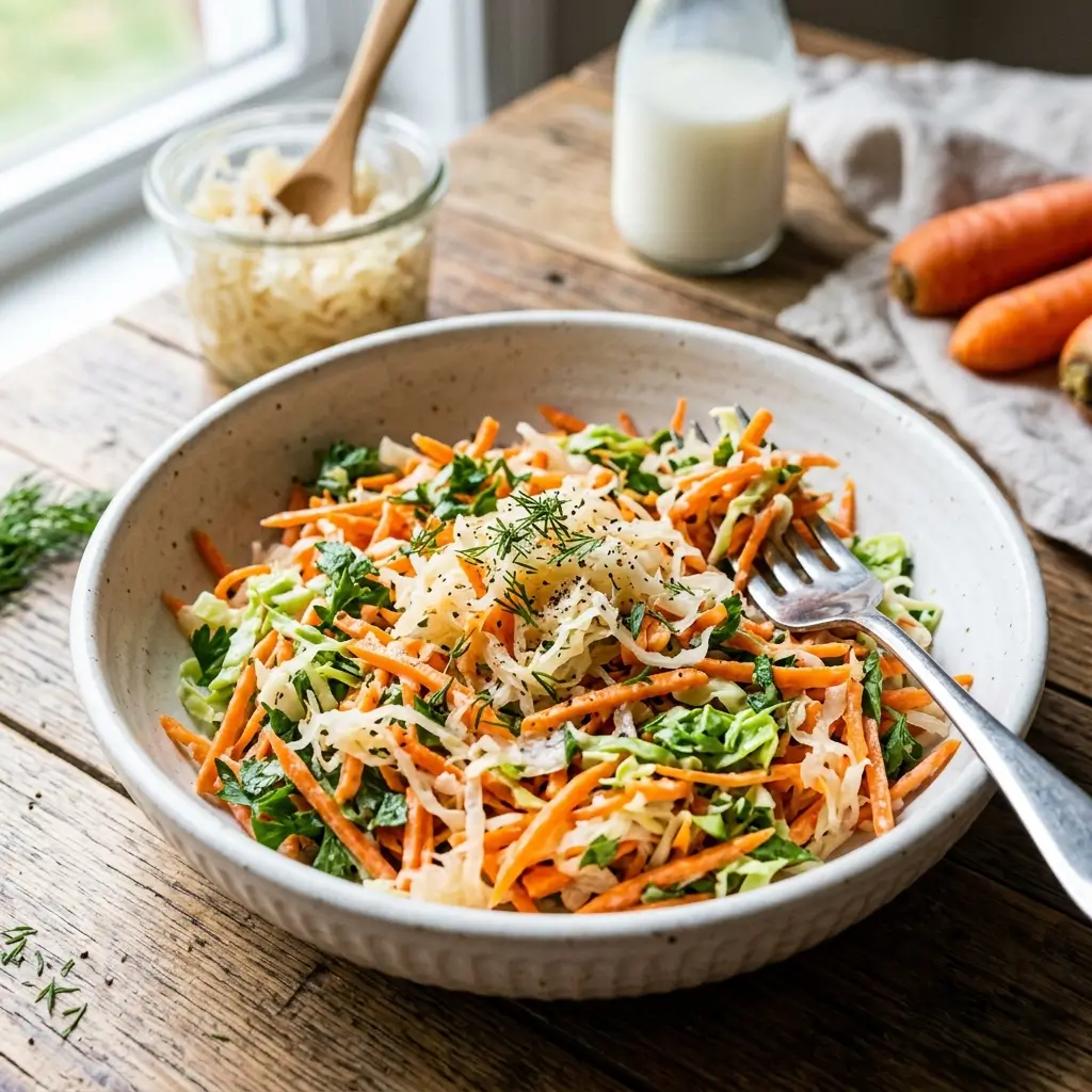 Carrot Kraut Slaw